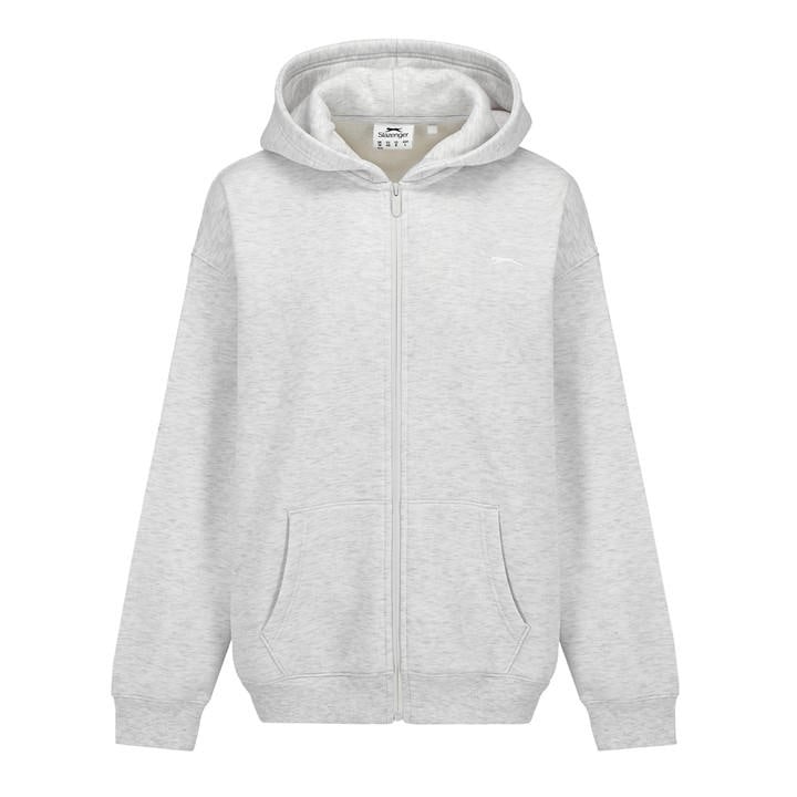 Slazenger Women's Grey Os Fz Hood in Size 14, Sports Direct