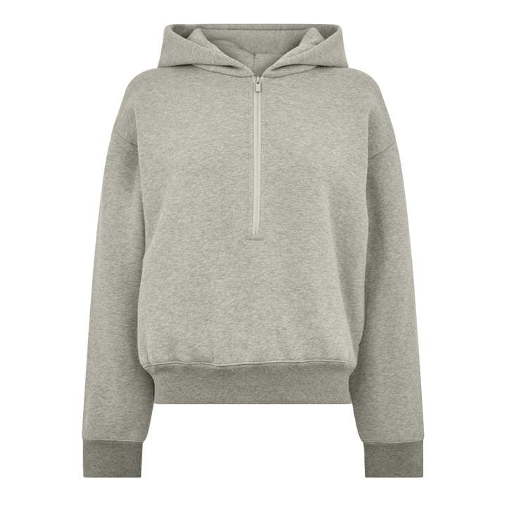 Fear Of God Essentials Women's Grey Fge Half Zip Hdy Ld61 in Size 12, Sports Direct