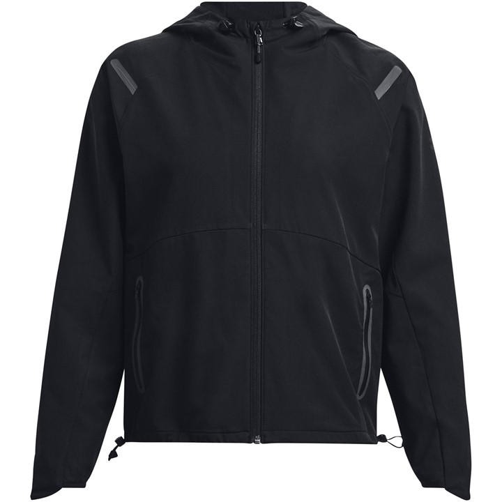Under Armour Women's Black Unstoppable Zip Hoodie in Size 14, Sports Direct