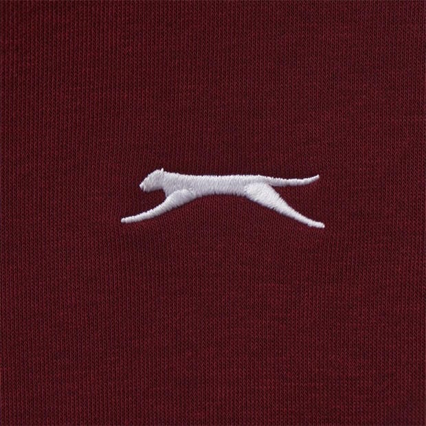 Burgundy - Slazenger - Fleece Hoodie Womens