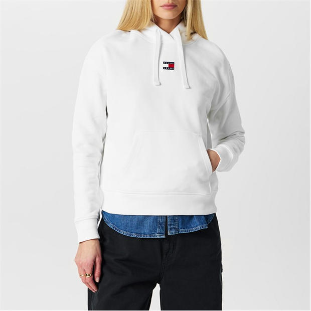 BALTĀ YBR - Tommy Jeans - Badge Hoodie