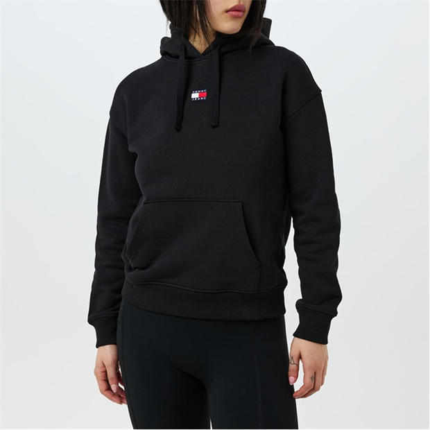 Melns BDS - Tommy Jeans - Badge Hoodie