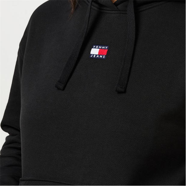 Melns BDS - Tommy Jeans - Badge Hoodie