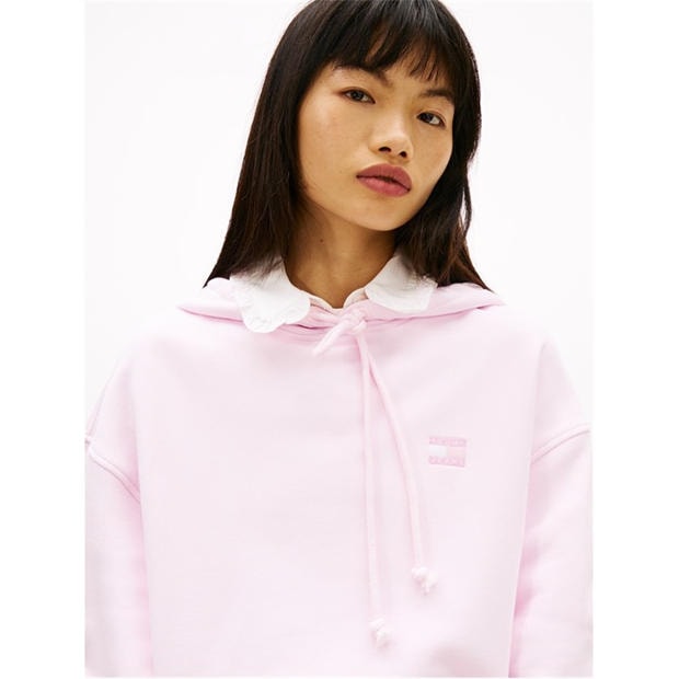 Pearly Pink - Tommy Jeans - Badge Hoodie
