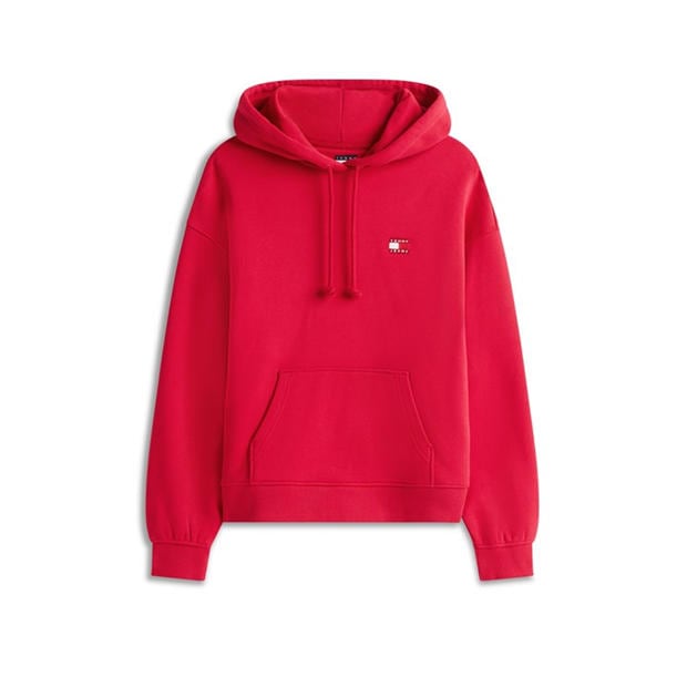 Rubīna Rabarbera - Tommy Jeans - Badge Hoodie