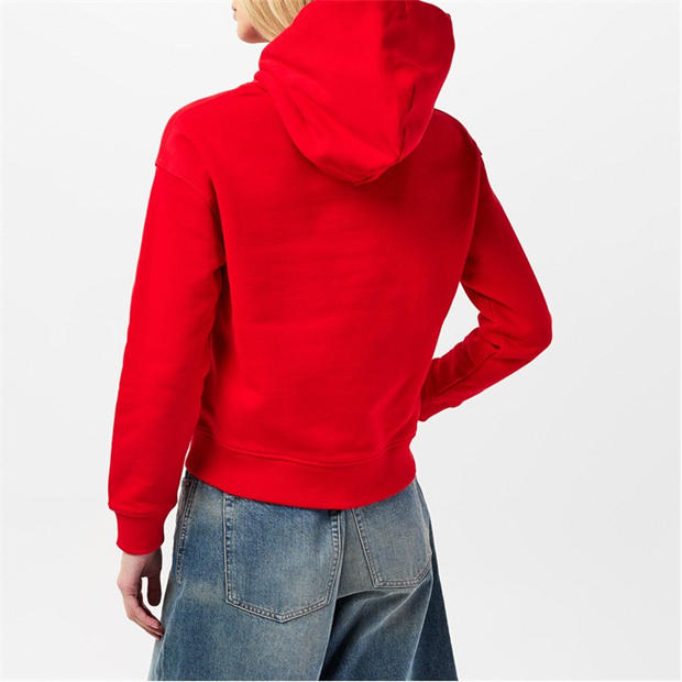 Sarkanais XNL - Tommy Jeans - Badge Hoodie