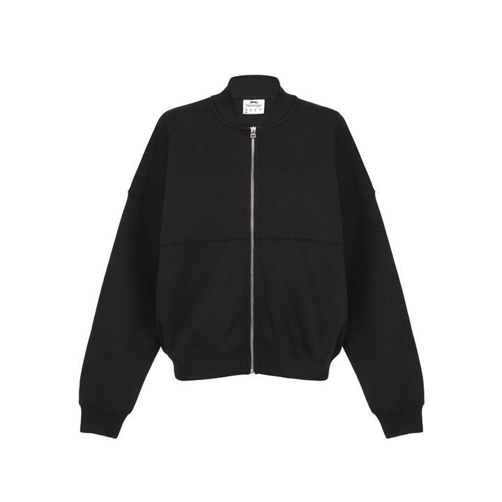 Slazenger Women's Black Bomber Jacket in Size 12, Sports Direct