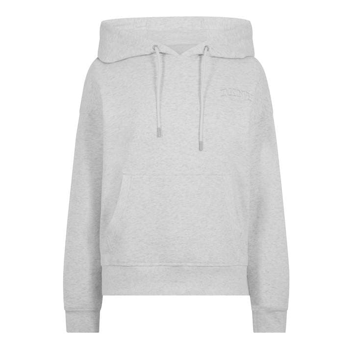 Dkny Women's Grey Logo Hoodie in Size 10, Sports Direct