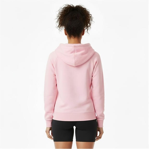 Baby Pink - Slazenger - Fitted Full Zip Hoodie Womens