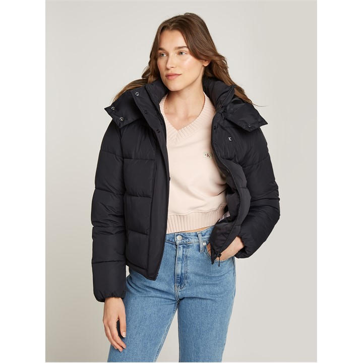 Calvin Klein Jeans Women's Black Essential Padded Jacket