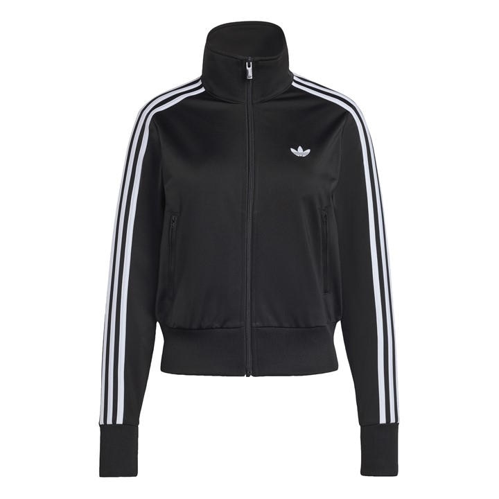 Adidas Originals Women's Black Firebird Classic Tracksuit Top in Size 14, Sports Direct