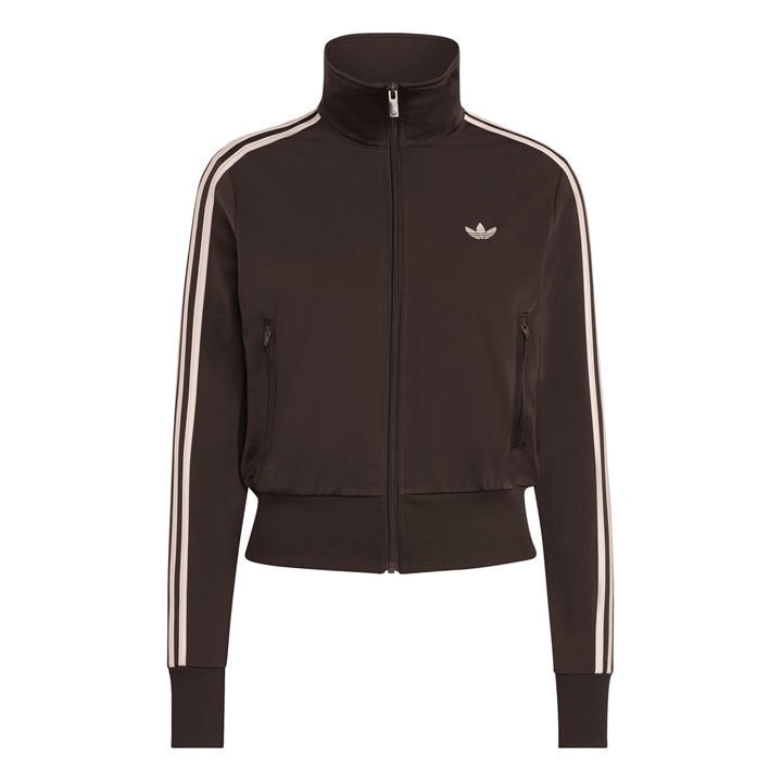 Adidas Originals Women's Brown Firebird Classic Tracksuit Top in Size 14, Sports Direct
