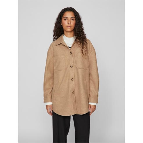 Vila - Women's  Long Sleeve Shirt Jacket