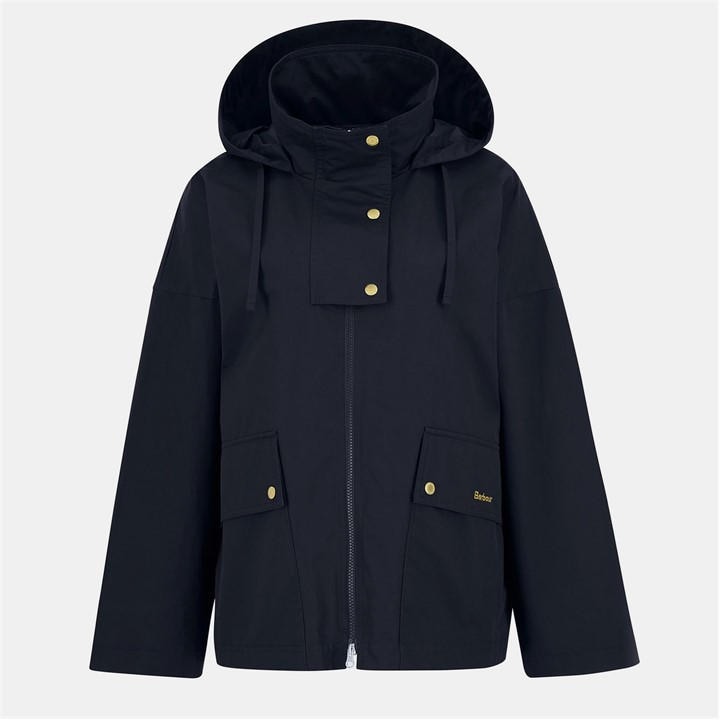 Barbour Women's Blue Cecile Shower Proof Rain Anorak in Size 14, Sports Direct