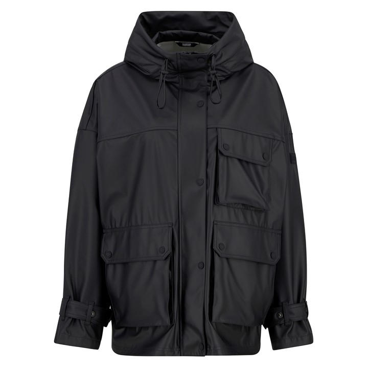 International  Women's  Rain Anorak Jacket, Football by Barbour  in Size 8, Sports Direct