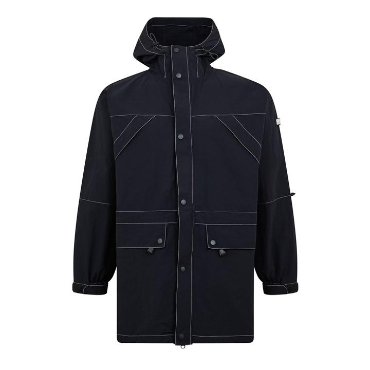 Timberland Women's Black Veneda Rain Anorak in Size 14, Sports Direct