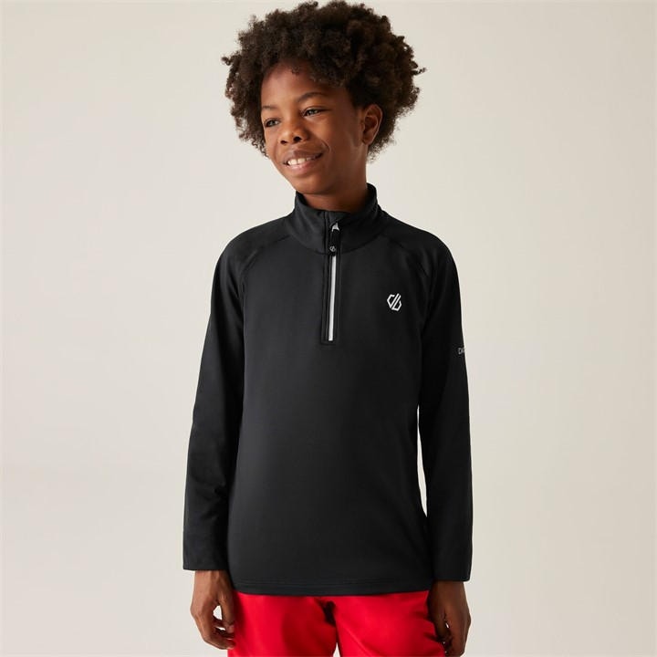Dare 2B  Kids Black Consist Ii Core Stretch in Size 13 - 14 Years, Sports Direct