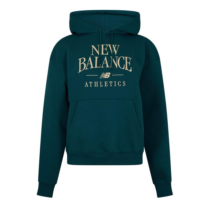 New Balance Women's Blue Trackside Pull Over Hoody in Size 12, Sports Direct