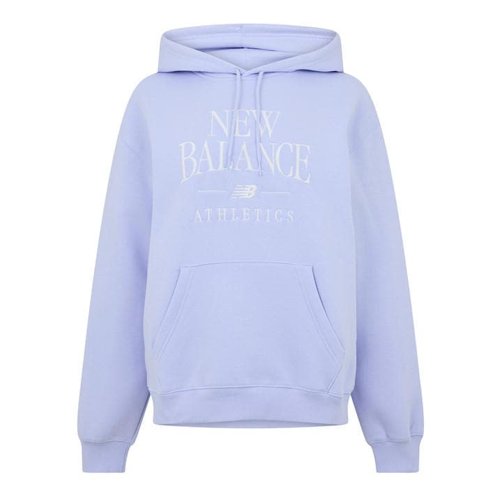 New Balance Women's Purple Trackside Pull Over Hoody in Size 8, Sports Direct