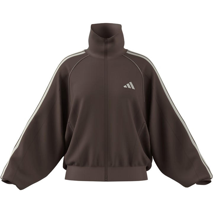 Adidas Women's Brown Tracksuit Top in Size L, Sports Direct