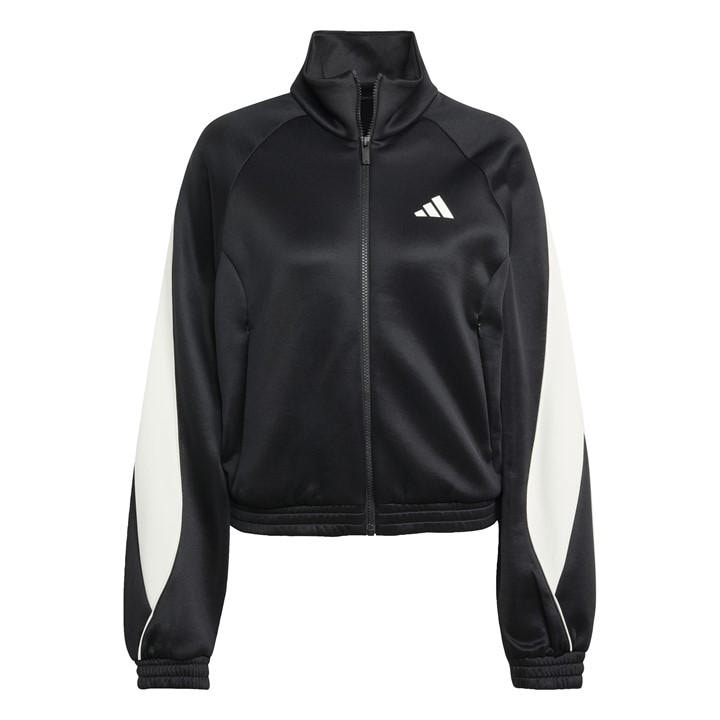 Adidas Women's Blue Tracksuit Top in Size L, Sports Direct