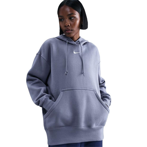 World Indigo - Nike - Sportswear Phoenix Fleece Women's Over-Oversized Pullover Hoodie