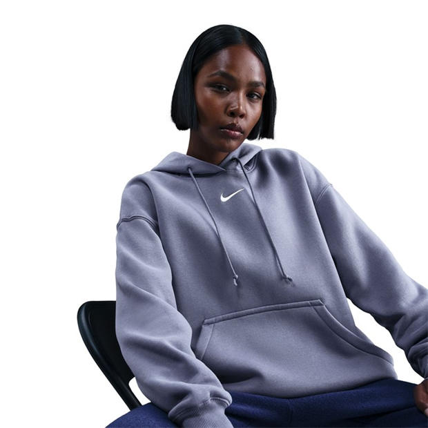 World Indigo - Nike - Sportswear Phoenix Fleece Women's Over-Oversized Pullover Hoodie