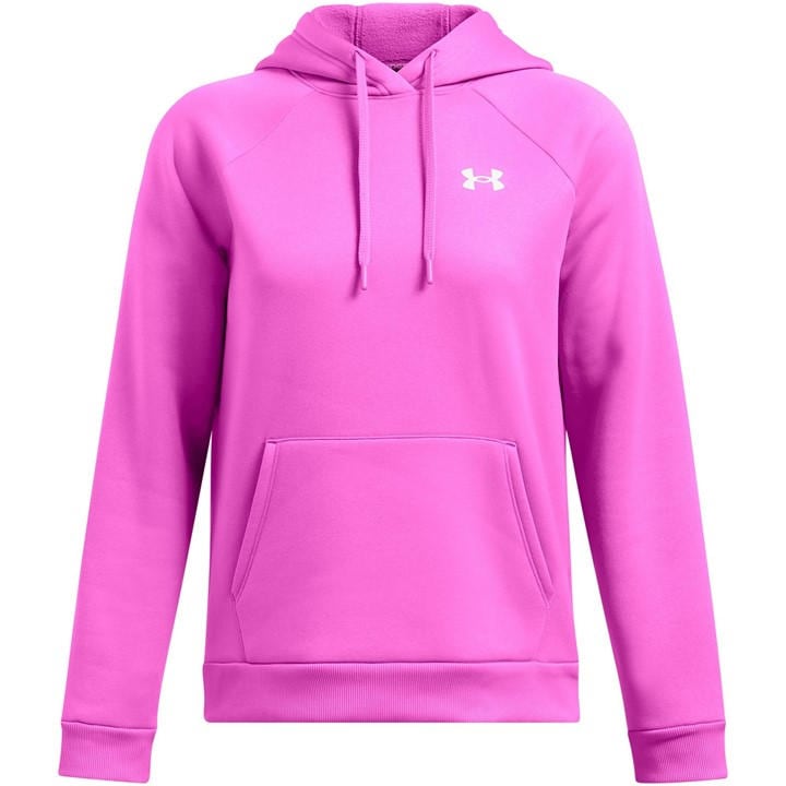 Under Armour Women's Purple Ua Fleece Hoodie Hoody in Size 12, Sports Direct