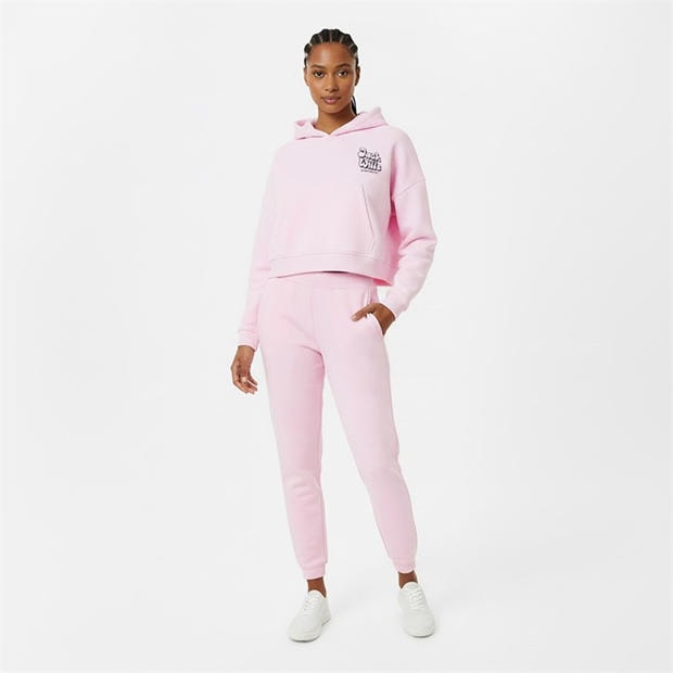 Pink - Jack Wills - Women's JW Bubble Hoodie