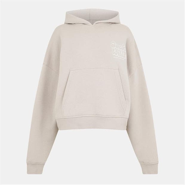Cream - Jack Wills - Women's JW Bubble Hoodie