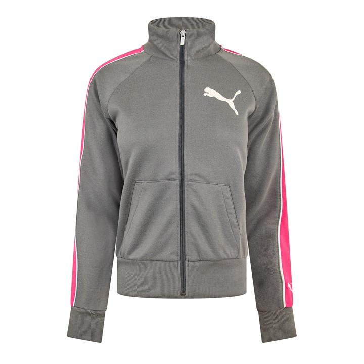 Puma Women's Black Sweat Jacket in Size 10, Sports Direct