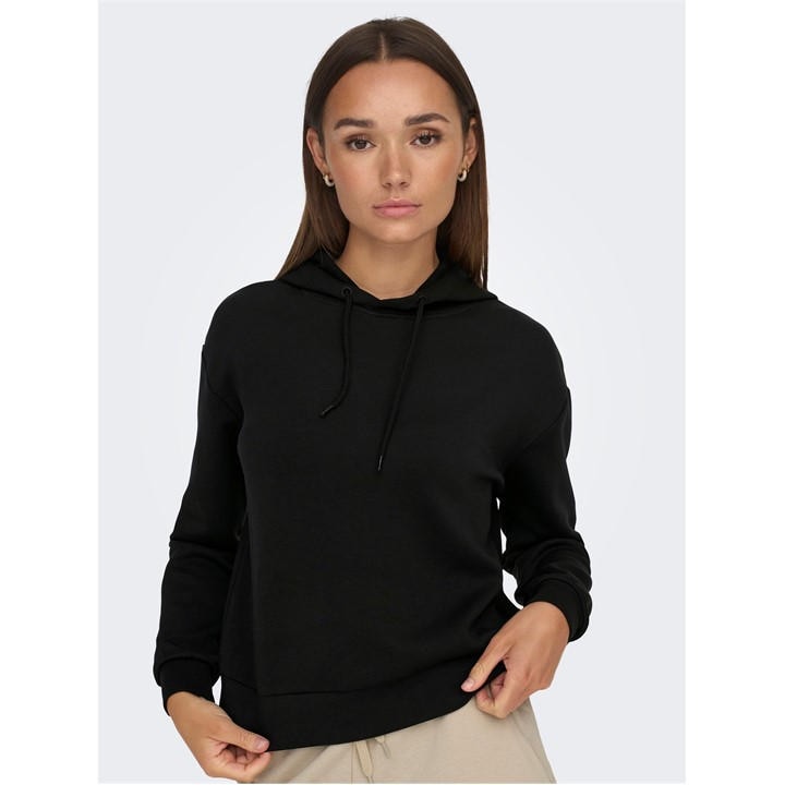 Only Play Women's Black Life Hoodie in Size 14, Sports Direct