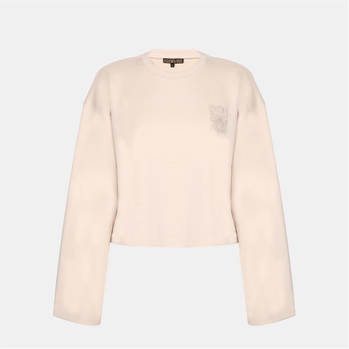 Biba Women's Neutral Logo Sweatshirt in Size 14, Sports Direct