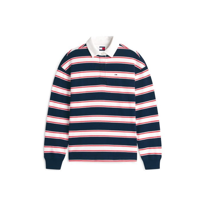Tommy Jeans Women's Blue Crew Sweatshirt in Size 14, Sports Direct