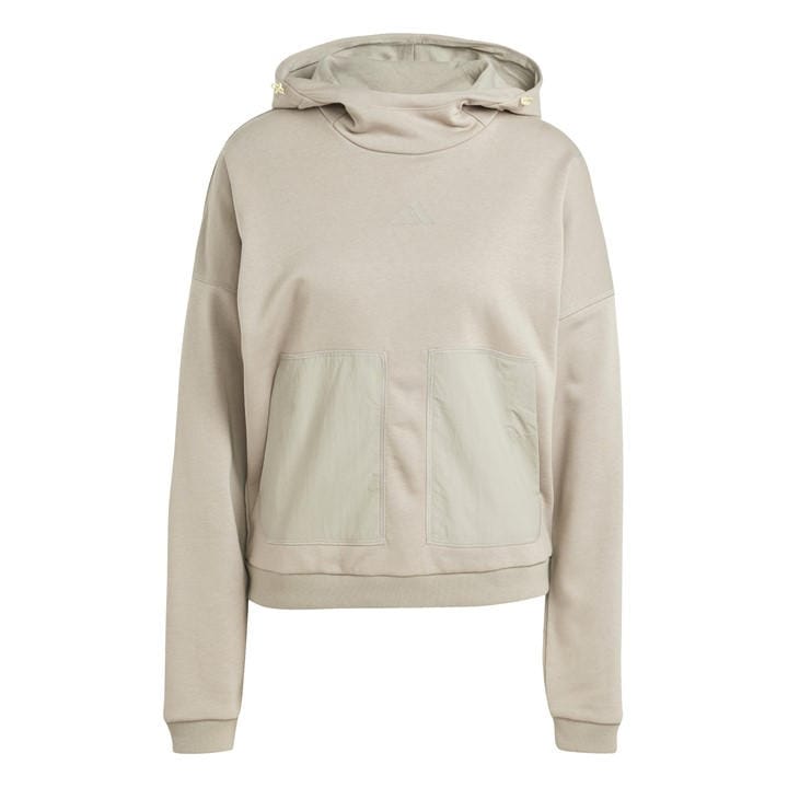Adidas Women' Brown City Escape Hoodie in Size S, Sports Direct