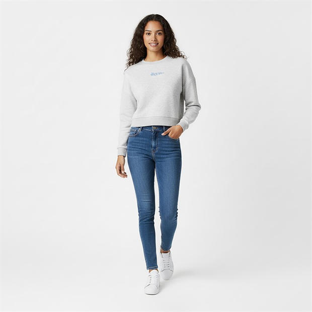 Gaišais heathers - Jack Wills - Women's JW Essentials Crew Sweatshirt