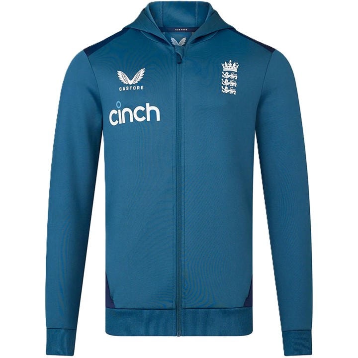 Castore Women's Blue Overhead Hoodie in Size 14, Sports Direct