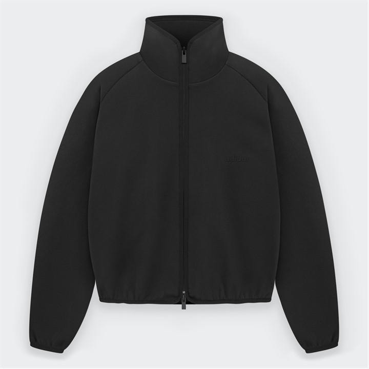 Adidas Women's Black Tracksuit Top in Size L, Sports Direct
