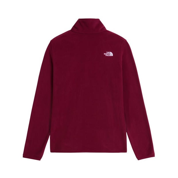 Burgundy Crush - The North Face - 100 Glacier 1/4 Zip Fleece Womens
