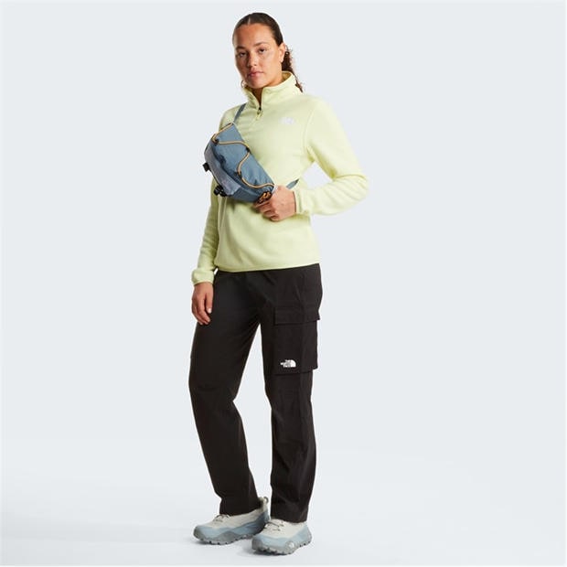 Lemon Mist - The North Face - 100 Glacier 1/4 Zip Fleece Womens