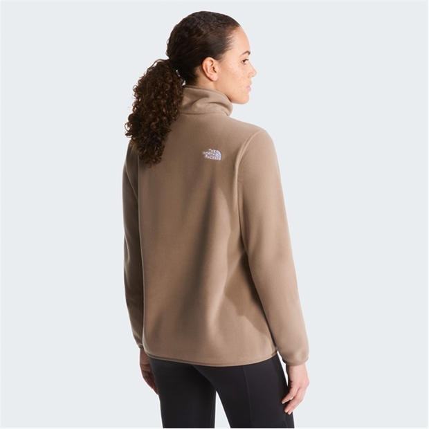 Garnet - The North Face - 100 Glacier 1/4 Zip Fleece Womens