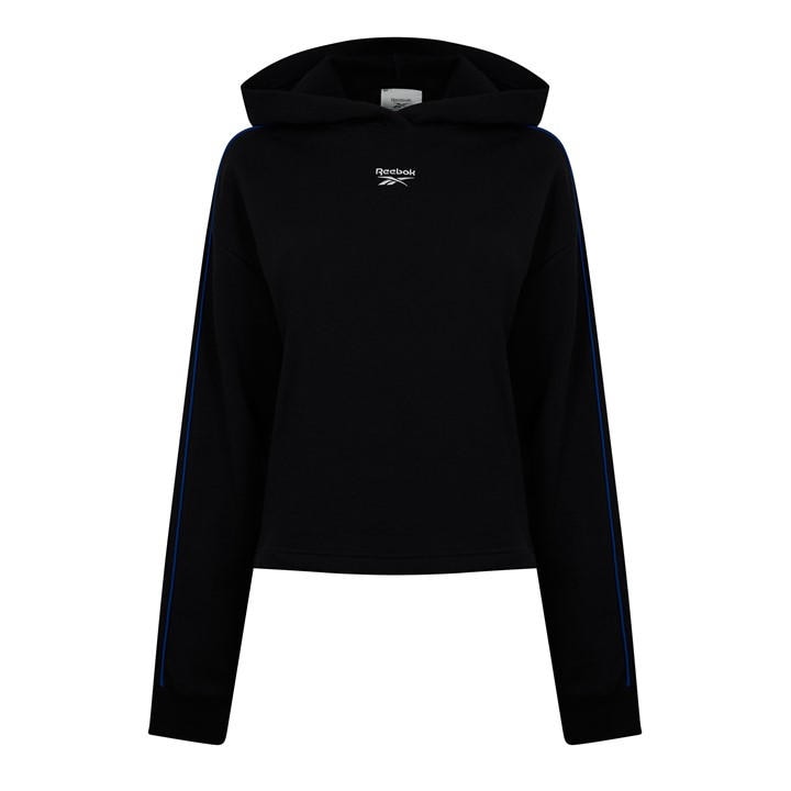 Reebok Women's Black Rie Fleece Hoodie in Size 4, Sports Direct