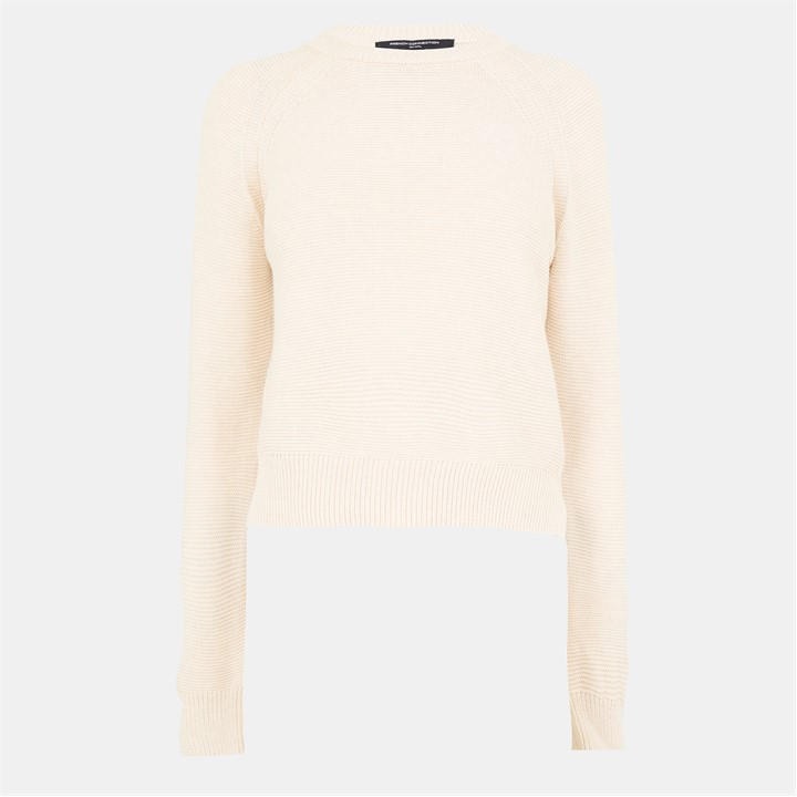 French Connection Women's Beige Lily Mozart Jumper in Size 14, Sports Direct