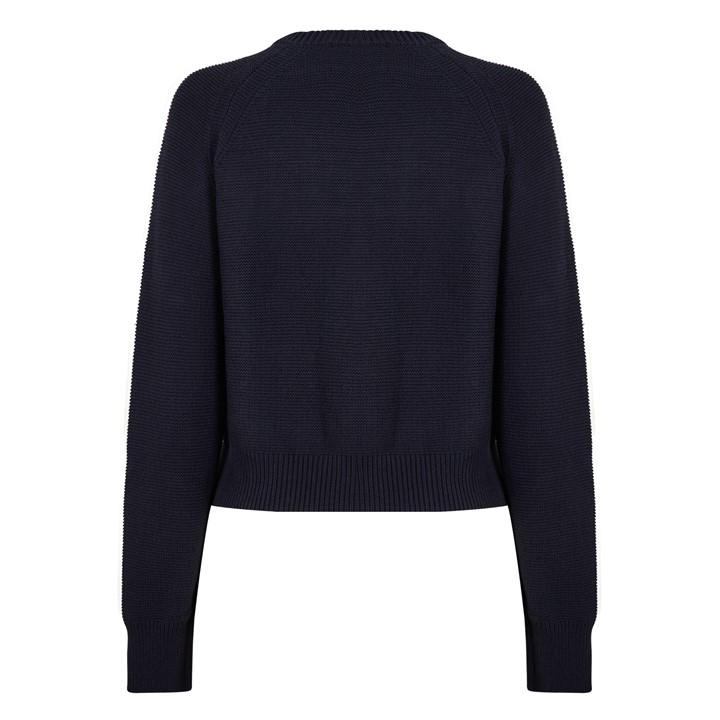 French Connection Women's Blue Lily Mozart Jumper in Size 8, Sports Direct