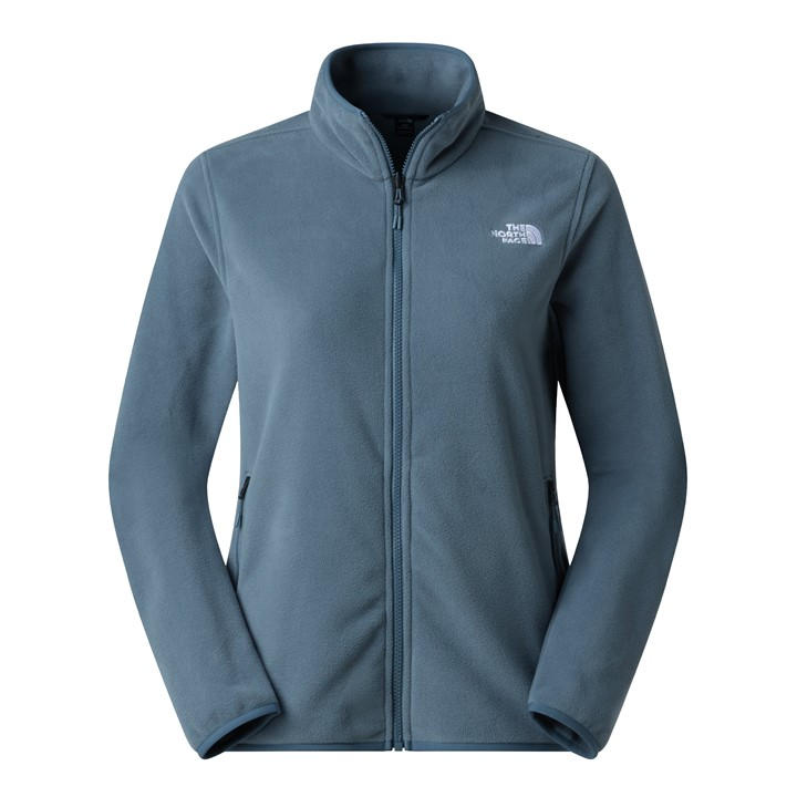 The North Face Women's Grey 100 Glacier Full-Zip Fleece in Size 10, Sports Direct