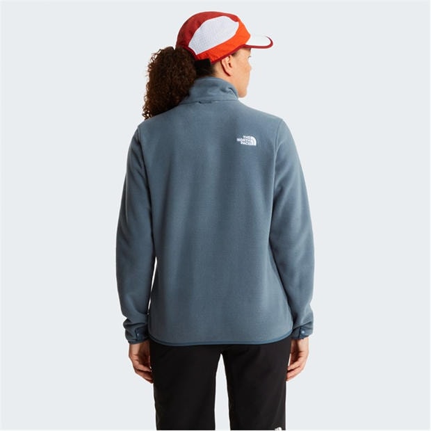 Granite Grey - The North Face - 100 Glacier Full-Zip Fleece Womens