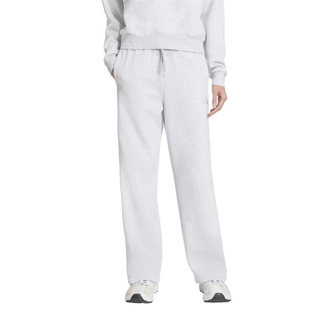 Grey - adidas - Essentials Wide Leg Fleece Pant Womens