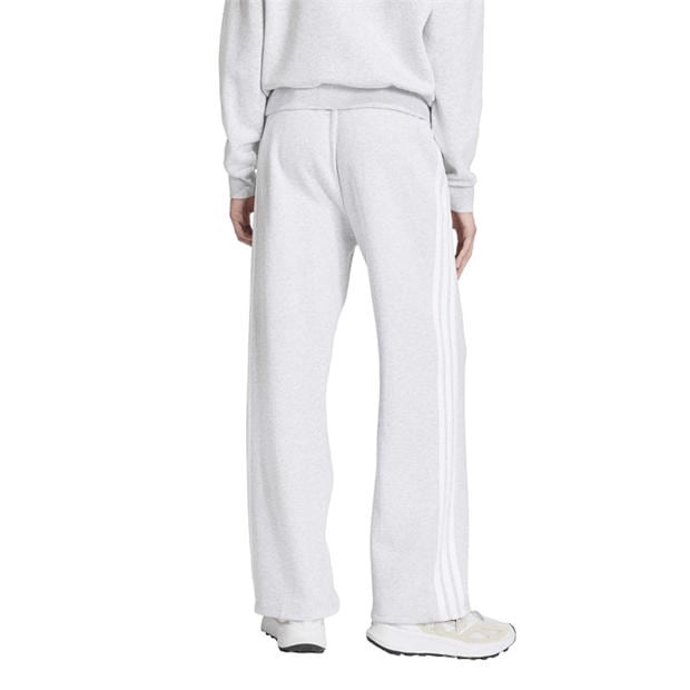 Grey - adidas - Essentials Wide Leg Fleece Pant Womens
