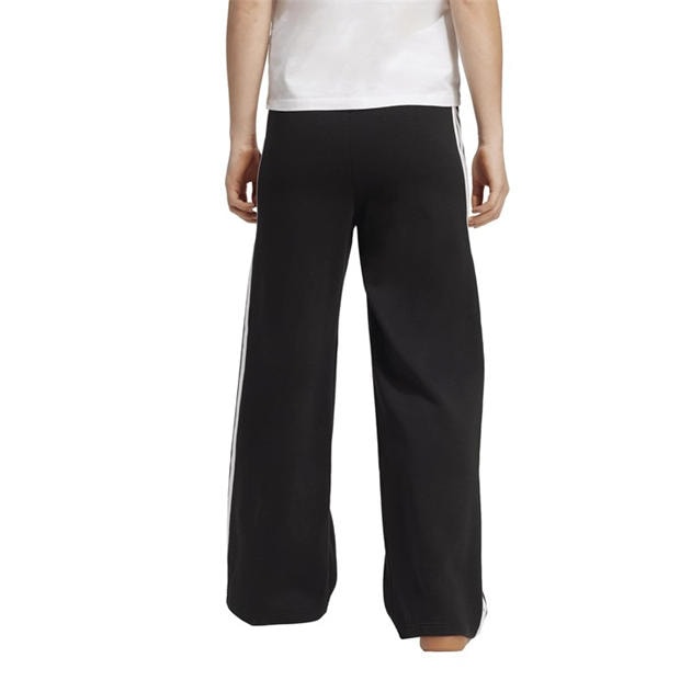 Black - adidas - Essentials Wide Leg Fleece Pant Womens