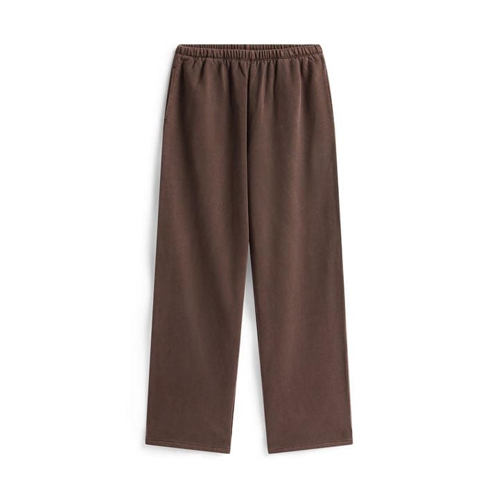 Tommy Jeans Women's Brown Open Hem Fleece Joggers in Size 14, Sports Direct